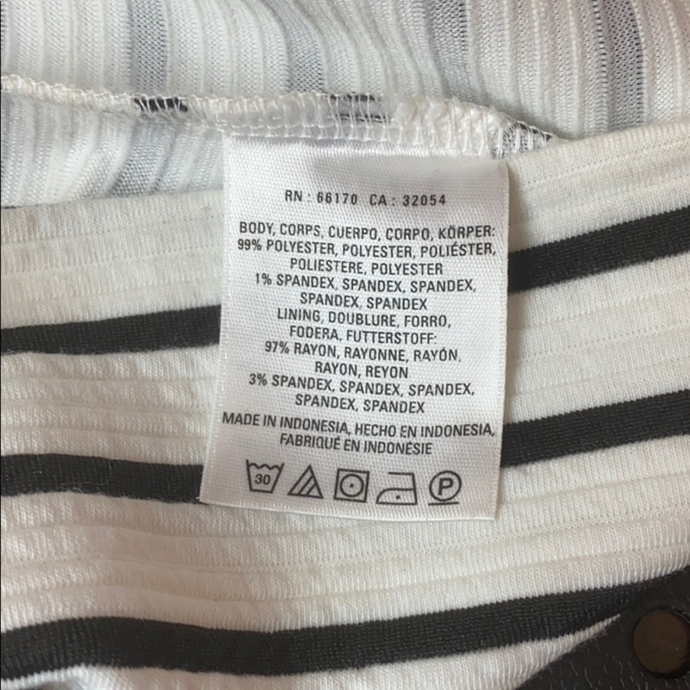 Anthropologie Maeve black and white tank dress - Picture 5 of 7